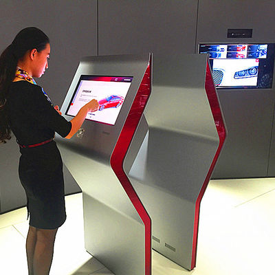 China Quiosque do tela táctil de 42 polegadas, sistema interativo de Android da exposição do tela táctil para dentro fornecedor