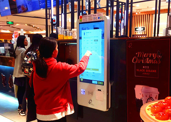 China Assoalho que está o quiosque interativo da tela, tudo em um quiosque para shopping fornecedor