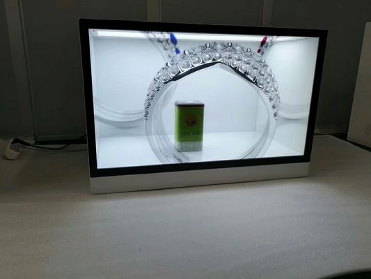 China Caixa de exposição transparente do LCD do tela táctil com ângulo 178/178 de visão fornecedor
