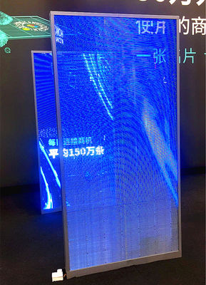 China A exposição de diodo emissor de luz transparente de pouco peso fácil instala sinais livres do diodo emissor de luz da posição fornecedor