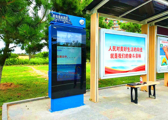 China Multi telas exteriores funcionais da propaganda de Digitas para a parada do ônibus do abrigo de ônibus fornecedor