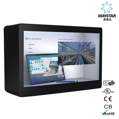 China Tela de monitor/assoalho transparentes personalizados que está o tela táctil transparente do LCD fornecedor