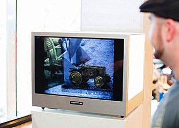 China Painel LCD transparente da loja de joia/exposições transparentes do quiosque do LCD fornecedor