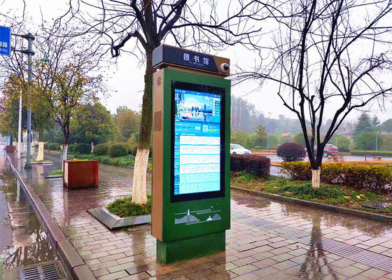 China Signage de Digitas do totem da estação de ônibus, tela táctil exterior do Signage de Digitas fornecedor