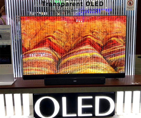 China O painel de exposição transparente flexível pequeno de OLED com elevação refresca a taxa fornecedor