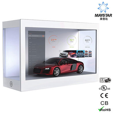 China A tela de exposição transparente do reinício automático, vê completamente o porta usb do LCD fornecedor