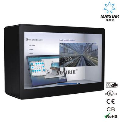 China A mostra transparente do LCD do auto sensor, vê completamente radiação do painel do LCD a anti fornecedor