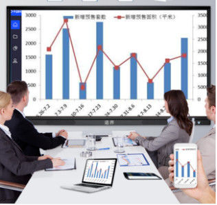 China Monitor impermeável do tela táctil do multi dedo da sala de aula 4G interativo fornecedor