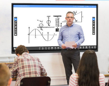 China Ósmio duplo A53 X 2 Whiteboard interativo eletrônico para a sala de aula fornecedor